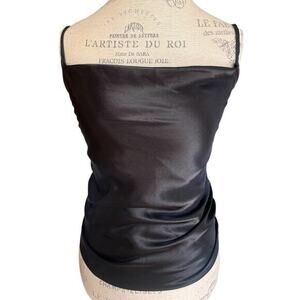 NWT AE Studio / American Eagle tank top. Black, adjustable strap, size XS